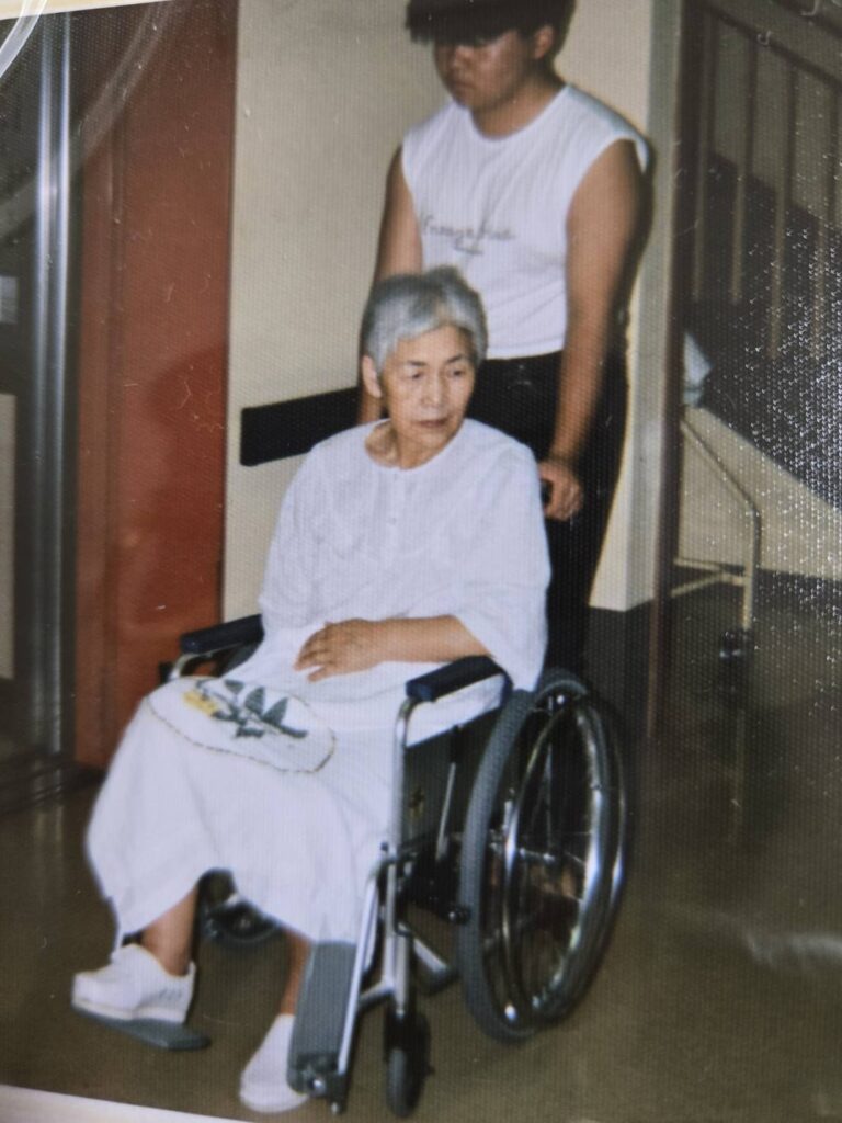 院長高校時代と車いす生活の祖母